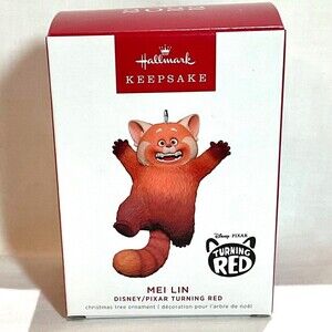 Turning Red Panda Ornament 2022 Hallmark Keepsake Disney Pixar Mei Lin New